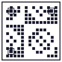 黄色仓库商务二维码